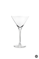 Ensemble Excelsa de 6 verres à cocktail en verre soufflé à la main en forme de V, capacité de 26 cl, transparents, lavables au lave-vaisselle, design moderne