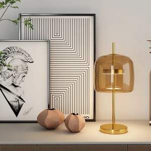 Contemporary Modern Table Lamp Aluminum Body <b>LED</b> <b>Light</b> Source for Office Bedroom Home Decoration Custom Battery DC - Product Image 4