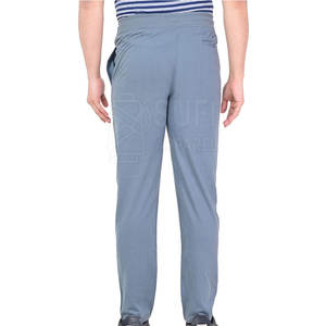 Pantalon de jogging décontracté pour homme, coupe droite, poids moyen, 100% coton, respirant, écologique, confortable, pour le quotidien et le bureau - Product Image 3