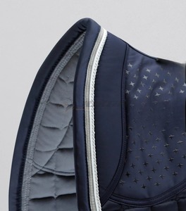 Manta de Silla de Montar Inglesa Acolchada Premium, Material de Algodón Duradero, Alta Calidad, Cómoda para Montar a Caballo - Product Image 3