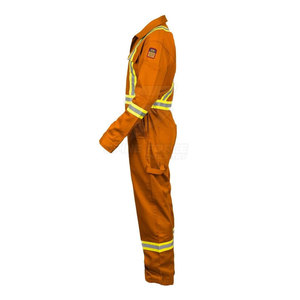 Combinaison de travail de sécurité respirante légère sur mesure en polyester imperméable de haute qualité pour la vente en ligne - Product Image 3
