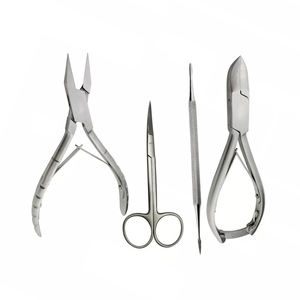 Instrument de podologie en acier inoxydable pour ongles incarnés et épais, soin des doigts, ouverture large, lame incurvée - Product Image 1