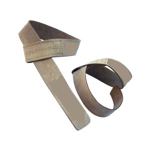 Sangles de levage en cuir pour entraînement en salle de sport, sangles de maintien durables pour la musculation et le bodybuilding - Product Image 1