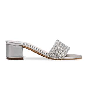 Silver Fancy Sports pour Pantoufles FN7747 - Product Image 3
