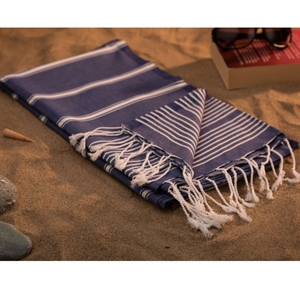 Fouta Serviette de Bain Meilleure Qualité Coton Fouta Serviette de Bain à Rayures Design Plage Hammam Serviette de Bonne Qualité Exportateur en Inde - Product Image 3