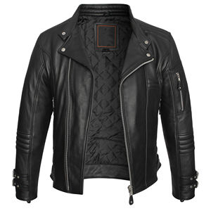 Chaqueta de Cuero para Hombre a la Moda, Talla Adulto, Diseño Sólido Disponible a un Precio Razonable, Chaqueta para Hombre - Product Image 1