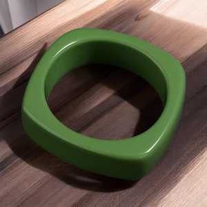 Brazaletes decorativos de resina transparente para mujer con incrustaciones florales naturales y diseño brillante en conjuntos a granel - Product Image 6