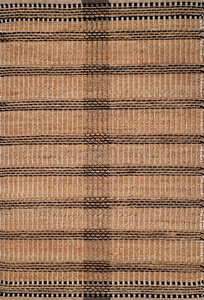 Tapis de jute rectangulaire fait à la main tressé tapis d'assise intérieur et extérieur pour un usage domestique - Product Image 2