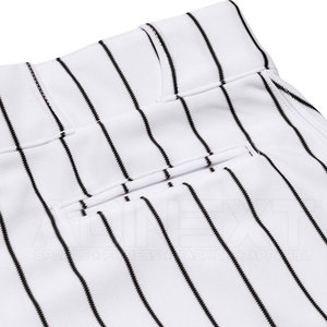 Private Label Men's Baseball <b>Pants</b> Hot Sale Solid Color Sportswear with Side Pockets Plus Size Feature - Product Image 4