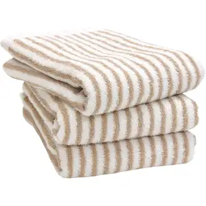 Osaka Sensyu towel Hotel Style Towel stripe design thick stripe made in Japan 100% cotton Bath towel