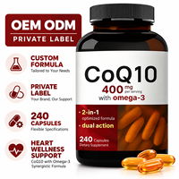 KUNYON Capsules Liposomales Végétaliennes CoQ10 Oméga-3 Saveur Fruitée Melon Amer Cannelle Feuille de Banaba Améliore l'Immunité Bien-être Naturel