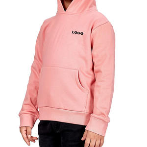 Boys Pullover <b>Hoodie</b> Full Sleeves Custom Logo Breathable And Comfortable Fabric For Relaxed Fit / Soft Fleece Suitable for Kids - Product Image 2