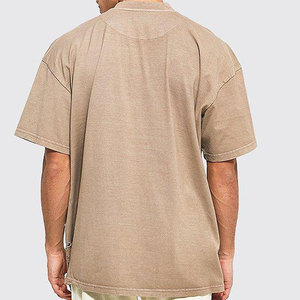 เสื้อยืดโอเวอร์ไซส์พรีเมียมสำหรับผู้ชาย ทรงหลวม ระบายอากาศได้ดี ผลิตจากผ้าฝ้าย เหมาะสำหรับใส่ลำลองในฤดูร้อน สไตล์สตรีท และใส่ได้ทุกวัน - Product Image 4