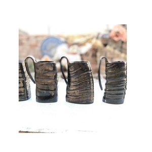 Cuerno de Búfalo Natural Hecho a Mano, Taza de Café de Estilo Animal Ecológico PARA EL Hogar, Hotel, Restaurantes, Pulido - Product Image 1