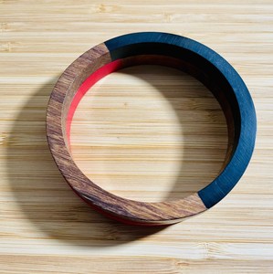 Best Wooden & Resin <b>Bangle</b> <b>Bracelets</b> Red Black Color Classic Style Unisex Fashion Jewelry Gift for Woman - Product Image 5
