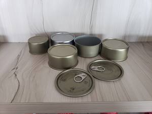 Ensemble de 2 pièces de haute qualité d'emballage alimentaire en conserve vide en fer blanc expédié en usine pour l'expédition au Vietnam pour les boîtes de thon nourriture pour animaux de compagnie - Product Image 3