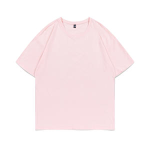 Haute qualité 200gsm coton épais logo personnalisé T-shirt à manches courtes tenue décontracté hommes et femmes T-shirt pour hommes et femmes - Product Image 4