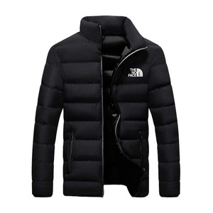<b>Men's</b> Winter Solid Color Casual <b>Thick</b> Sheep Skin <b>Jacket</b> Breathable <b>Fleece</b> Lining Skiing Street Fashion Zipper Diamond Warm Front - Product Image 5