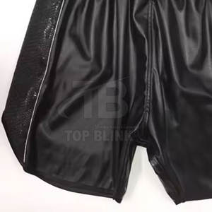 Pantalones Cortos de Boxeo de Satén Unisex Ropa de Gimnasio y Entrenamiento Hombres Pantalones Cortos de Boxeo Clásicos Color Personalizado Disponible - Product Image 6
