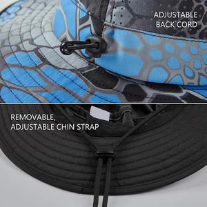 Chapeaux seau streetwear décontractés personnalisés avec broderie par impression de logo, mode extérieure d'été, protection solaire, fournisseur OEM - Product Image 2