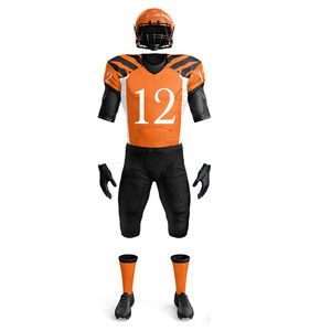 Uniforme de Fútbol Americano Sublimado en Oferta, Material Transpirable, Servicio OEM - Product Image 2