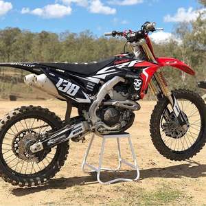 Moto de rue allemande d'occasion, 4 temps, haute vitesse, blanche - Product Image 2