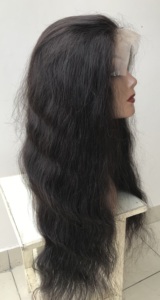 100% sin procesar 6x6 cierre ondulado Natural al por mayor crudo indio templo Remy virgen malasio virgen cutícula alineada cabello humano - Product Image 3