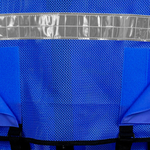Chaleco de Seguridad Reflectante de Alta Visibilidad, 100% Algodón, Impermeable, con Cremallera Delantera, Logotipo Personalizado y Diseño Unisex - Product Image 6