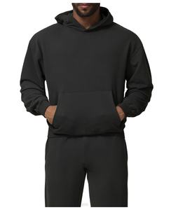 Algodón de alta calidad Hombres Peso pesado Oversize Streetwear Pullover Estilo Logotipo personalizado Transpirable Imprimir Sudadera con capucha - Product Image 3