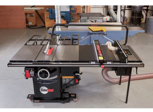 High Performance SST-ICS36TGLIDE3 3-Phase Industrial Table <b>Saw</b>, 5.0HP, 250mm 10 Blade with Heavy-Duty Fence - Product Image 2