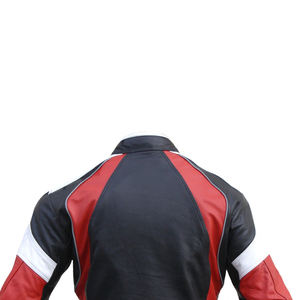 Chaquetas de moto hechas con material de cuero genuino profesional/Servicio OEM Precio razonable Chaquetas de moto - Product Image 6