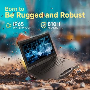 Portátil robusto de 14 pulgadas N14M con Windows 11 Pro, PC para exteriores de alta resistencia con IA, Intel Core Ultra 5 125H, 32GB+256GB, WiFi 6, BT 5.1 Industrial - Product Image 3