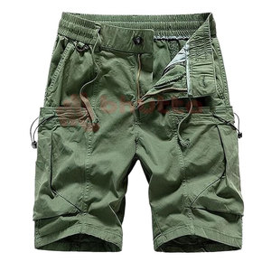 Nuevo estilo de tela transpirable para hombre hecha a medida con logotipo personalizado Color al por mayor transpirable y Oem Cargo Shorts para hombre - Product Image 1