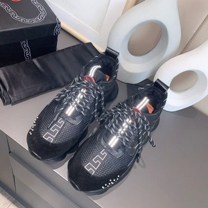 Zapatos de Diseñador de Alta Calidad, Zapatos Deportivos de Moda para Hombre y Mujer, Zapatos Deportivos de Lujo Casuales para Caminar Estilo Versache Chain Reaction - Product Image 2
