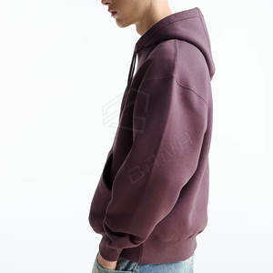 Último diseño bajo MOQ recién llegado hombres pulóver sudaderas con capucha precio bajo uso de invierno hombres pulóver sudaderas con capucha térmicas - Product Image 3