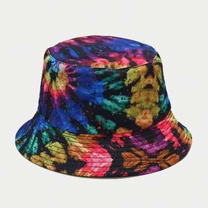 Wholesale New Trendy Reversible Unisex <b>Bucket</b> <b>Hat</b> Colorful Sunhat Casual Daily Breathable Fishing Dress <b>Men</b> Women - Product Image 5