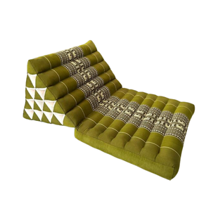 Venta al por mayor tailandés original vintage patrón triángulo almohada tejida técnica directa de Tailandia - Product Image 2