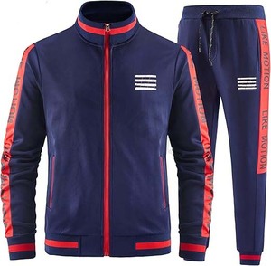 Survêtements de peinture d'hiver pour hommes, survêtements respirants à fermeture éclair et pulls 100% coton, nouveau design - Product Image 2