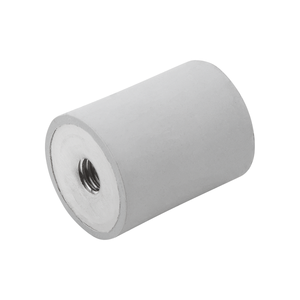 Amortiguador de Goma K1319 Tipo E con Rosca Interna, Soporte Elástico de Acero Inoxidable - Product Image 1