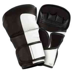 Guantes MMA Nuevo Fabricante Peleas de alta calidad Entrenamiento de boxeo Sparring Guantes de boxeo Medio dedo Guante, Boxeo de cuero - Product Image 1