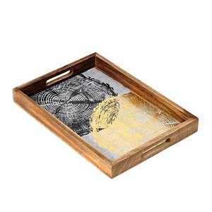 Frutero de corteza de madera redondo de 4 pulgadas, efecto de madera, corteza, producto de gran venta, cuenco decorativo de madera de mango con corteza de árbol hecho en La India - Product Image 4