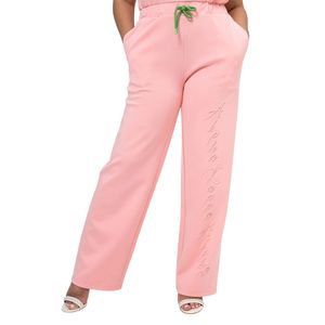 Mono de una pieza informal de manga corta color rosa para mujer, modelo Salmon Street, con cintura con cordón, ropa premium. - Product Image 3