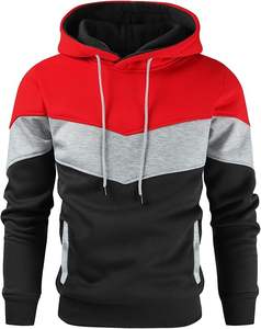 เสื้อฮู้ดดี้สั่งทำสีและขนาดได้สำหรับผู้ชาย ทรงโอเวอร์ไซส์ ผ้าฟลีซเนื้อนุ่ม แบบ 3 ชิ้น - Product Image 1