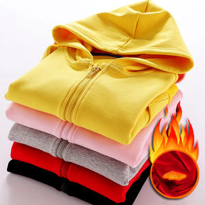 Sweat-shirts à capuche pour hommes en gros, 100% coton polaire, fermeture éclair, pull-over, séchage rapide et respirant - Product Image 2