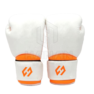 Venta caliente Guantes de boxeo de cuero Entrenamiento profesional Transpirable de alta calidad con logotipo personalizado Precio bajo - Product Image 6