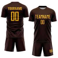 Vêtements de sport unisexes légers et confortables, imprimés, 100% polyester, uniforme de football américain, respirant, été, noir