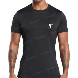 เสื้อยืดเปล่าสำหรับผู้ชายพิมพ์โลโก้แบบยูนิเซ็กซ์สุดหรูมาใหม่เสื้อยืดโอเวอร์ไซส์สำหรับผู้ชายขายส่งผลิตในปากีสถาน - Product Image 3