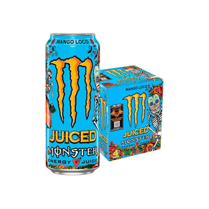 Monster Energy Mango Loco contiene vitaminas B3, B6, B2 y B12 para apoyar el metabolismo energético y reducir el cansancio. - Product Image 4