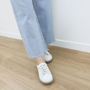 [JSHOE] tendance portable miellat élastique baskets en action en cuir chaussures décontractées femmes mode article de mode quotidien - Product Image 5