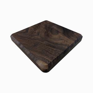 Sous-verres carrés en bois de noyer de haute qualité fabriqués à la main tapis en bois naturel tampons prix de gros tasses chaudes plats et assiettes - Product Image 6